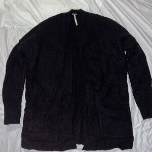 Black Free People cardigan